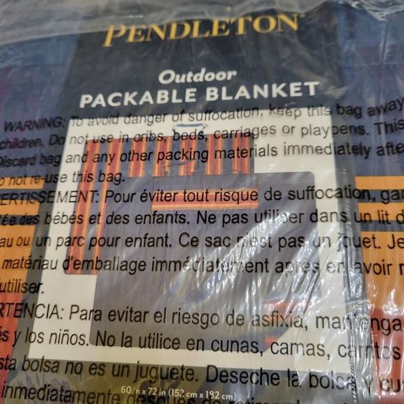 💙🧡PENDLETON PACKABLE BLANKET PICNIC MATT [NWT]💙🧡Grand Canyon Multi - Picture 6 of 14